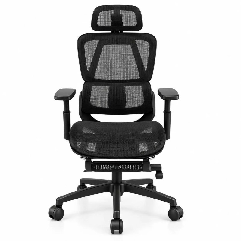 Ghế Xoay Công Thái Học 919 Màu Đen - CTH34