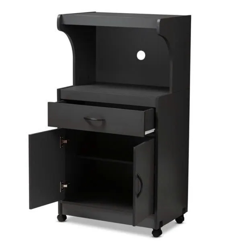 Tủ Bếp Mini Gỗ Nhỏ Gọn Có Cửa Và Kệ - TB44