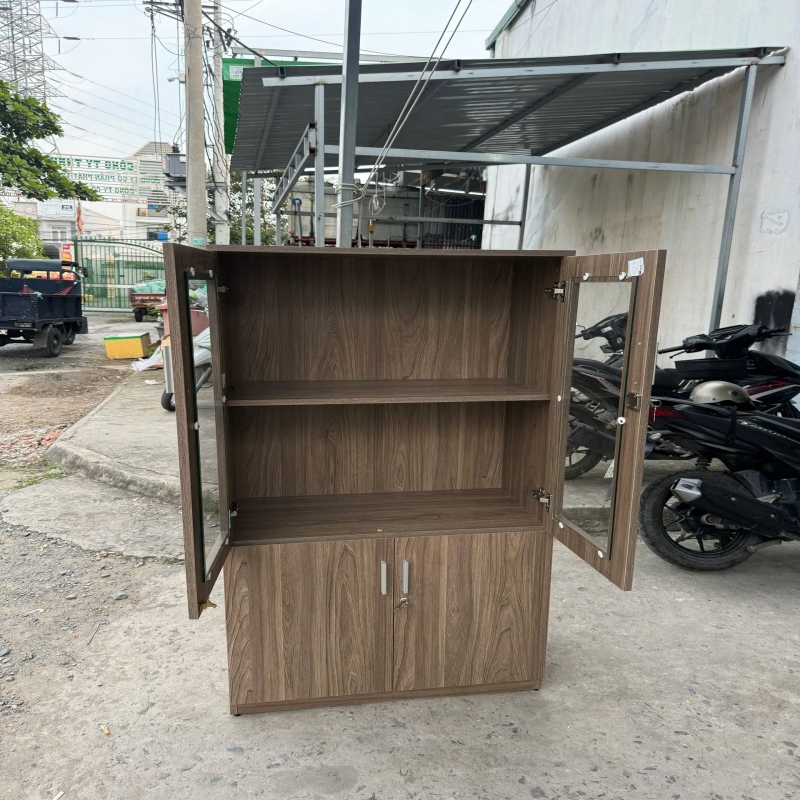 Tủ Tài Liệu Văn Phòng 2 Cánh 1m5 - THS1