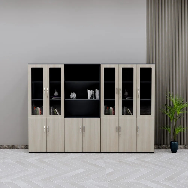 Tủ Hồ Sơ Thiết Kế Kệ Trang Trí Trung Tâm - THS412