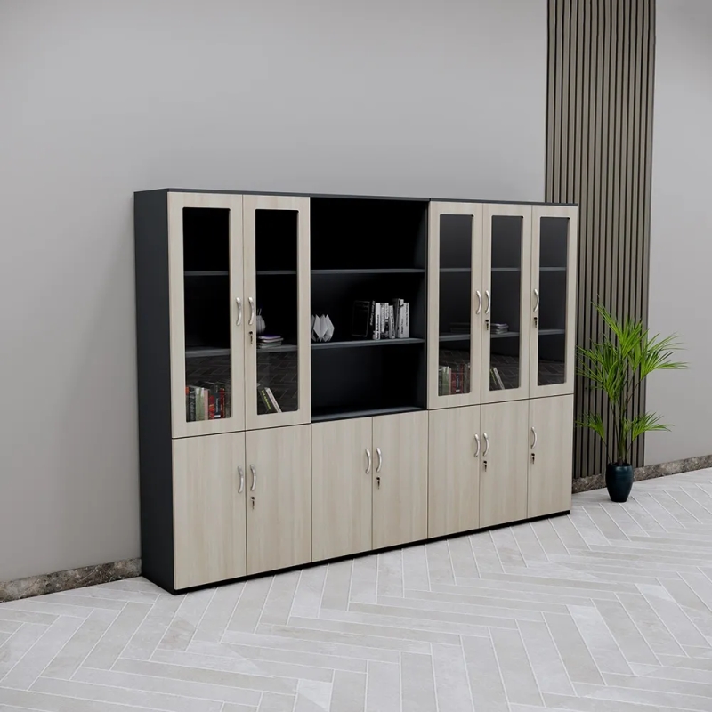 Tủ Hồ Sơ Thiết Kế Kệ Trang Trí Trung Tâm - THS412