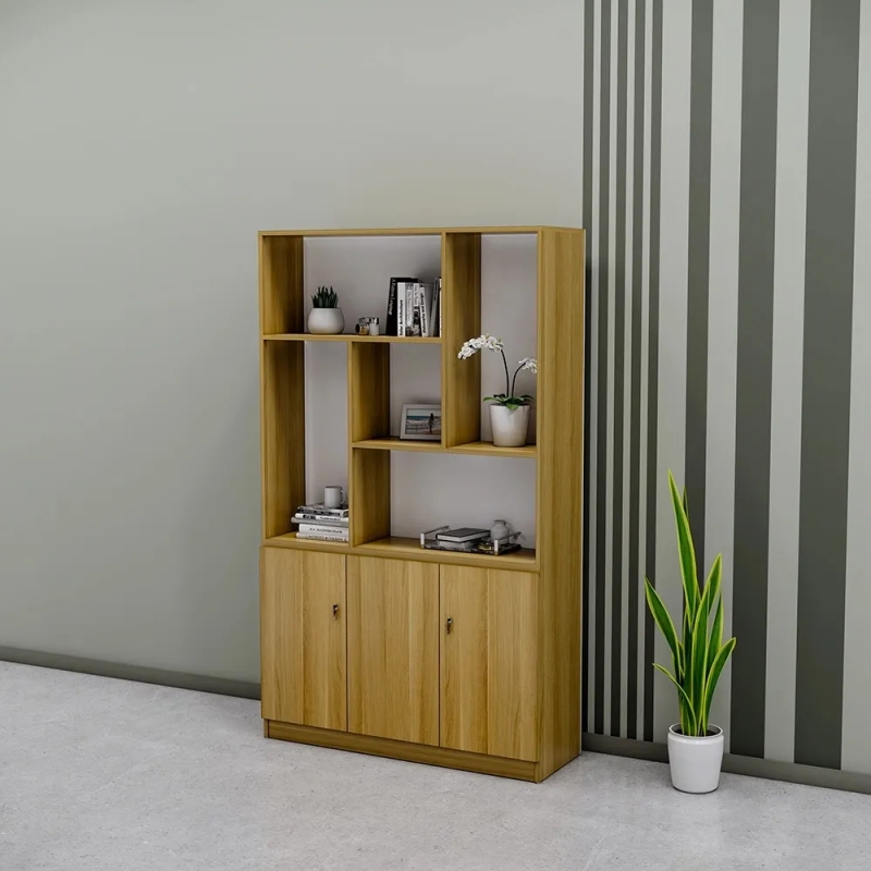 Tủ Hồ Sơ Thiết Kế Phân Ô Nghệ Thuật Hiện Đại - THS386