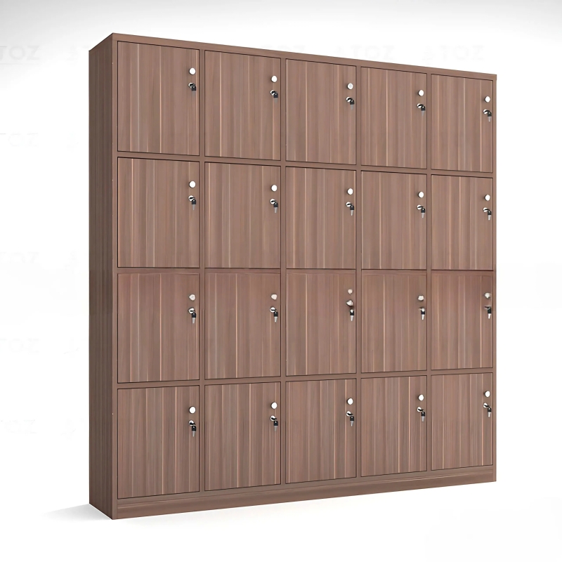 Tủ Locker Gỗ MDF 20 Ngăn Đa Năng - TLK80