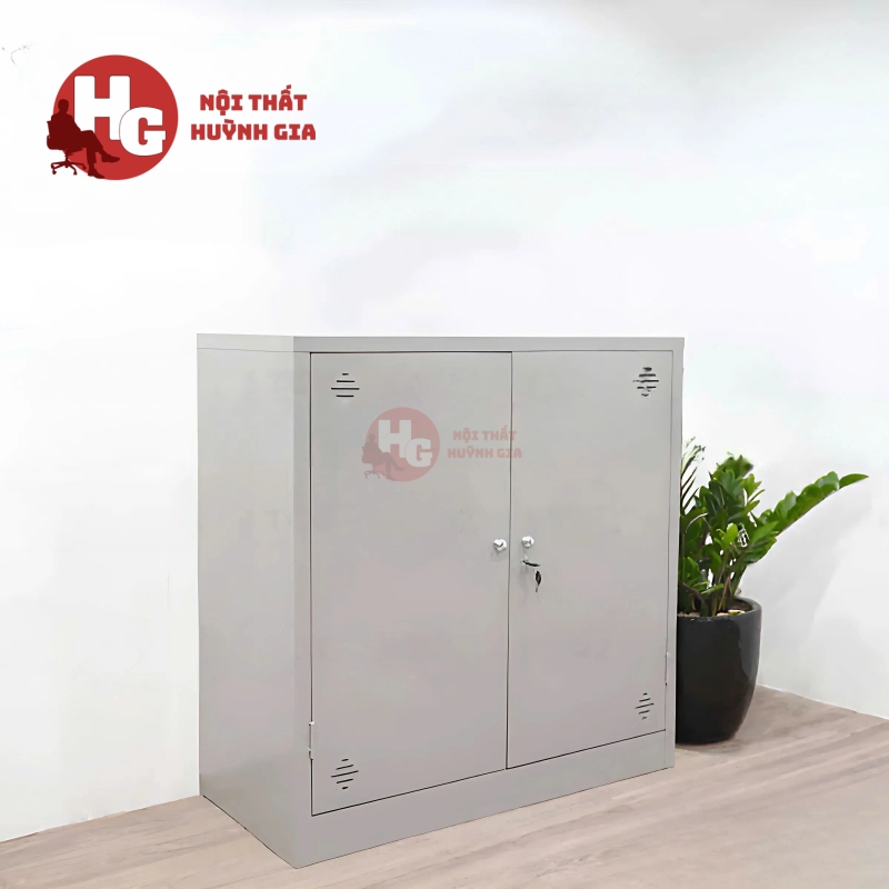 Tủ Locker Sắt Dáng Thấp Cánh Cửa Mở - TLK2