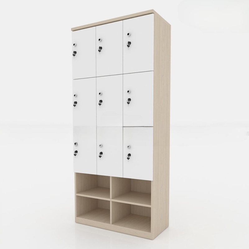 Tủ Locker 9 Cánh Tích Hợp Kệ Giày - TLK30