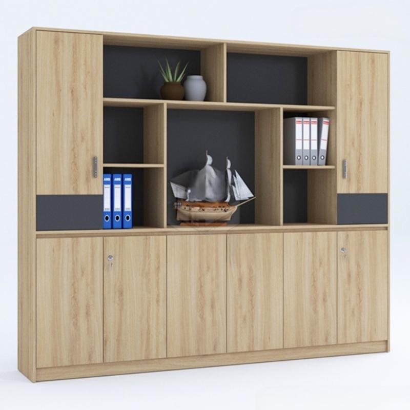 Tủ Tài Liệu Gỗ Hiện Đại Phòng Giám Đốc  - THS210