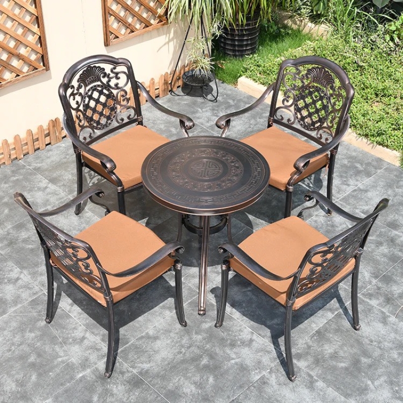 Ghế Sân Vườn Ngoài Trời Nhôm Đúc Sang Trọng - SV9