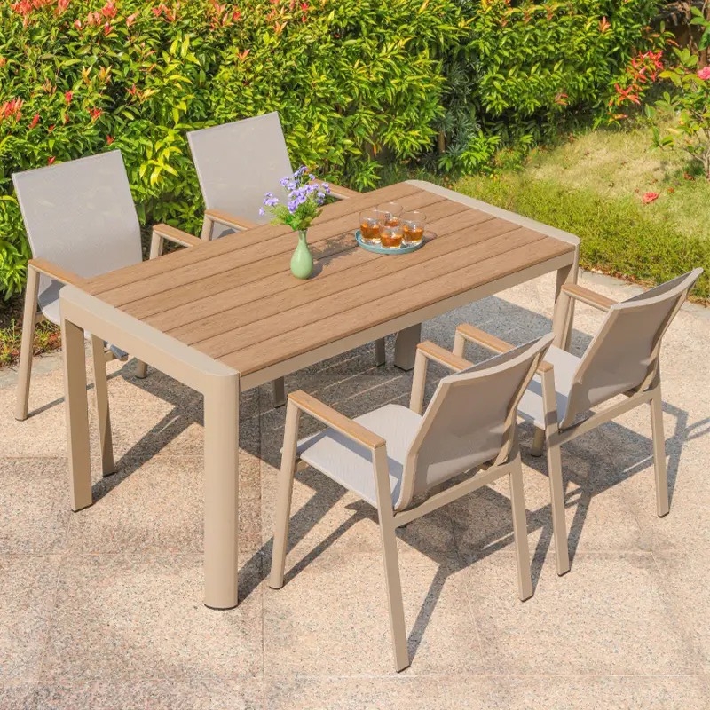Ghế Sân Vườn Polywood Khung Nhôm - SV17