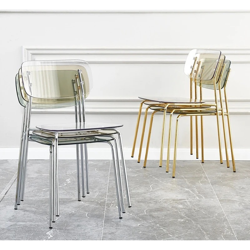 Ghế Cafe Tiếp Khách Nhựa Mica Trong Suốt - CF23