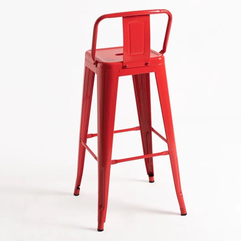 Ghế Bar ToLix Sắt Có Tựa Lưng - QB7