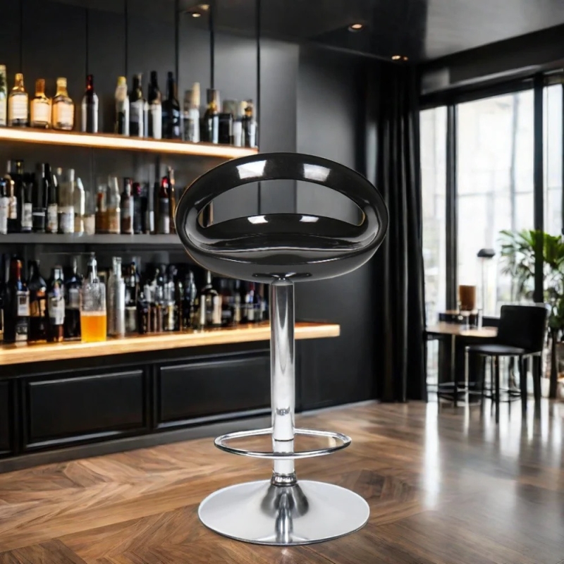 Ghế Bar Nhựa ABS Lưng Hở Nâng Hạ - QB18