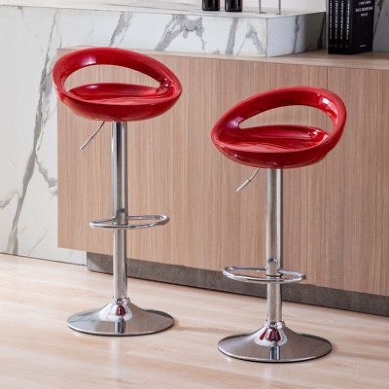Ghế Bar Nhựa ABS Lưng Hở Nâng Hạ - QB18