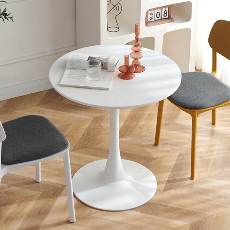 Bàn Cafe Tiếp Khách Tulip Chân Sắt Hiện Đại - BCF17