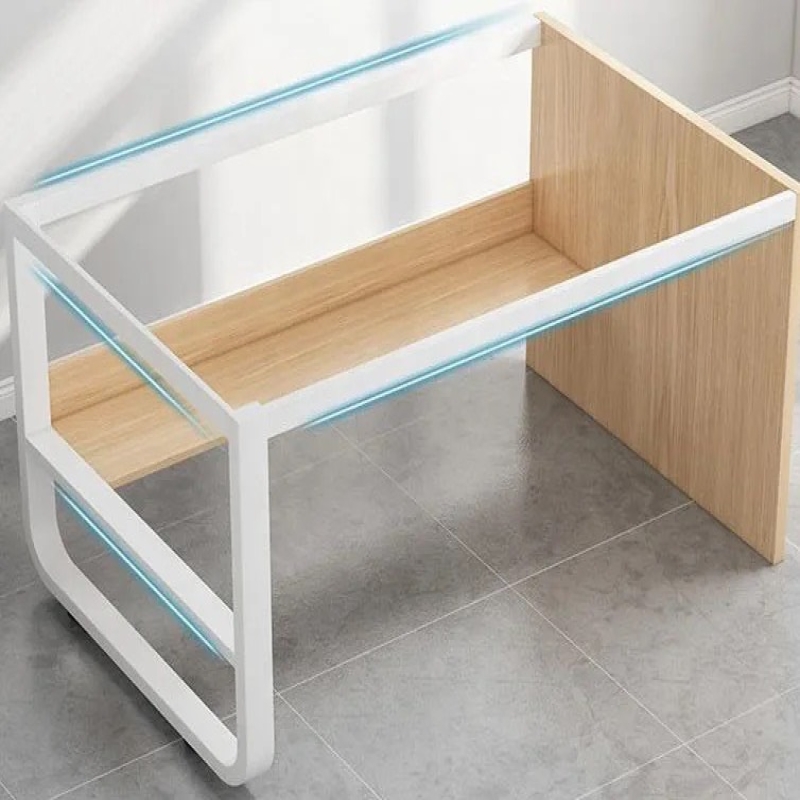 Bàn Làm Việc Hộc IKEA Chân Sắt - BLV48