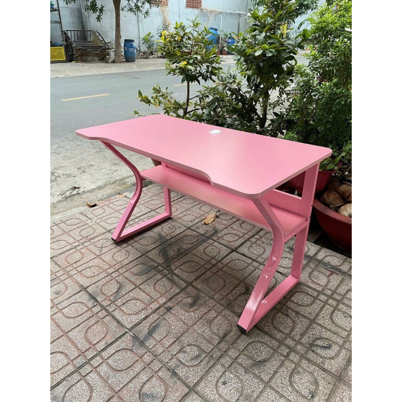 Bàn Văn Phòng Gaming Chân K Uốn Có Kệ - BLV102