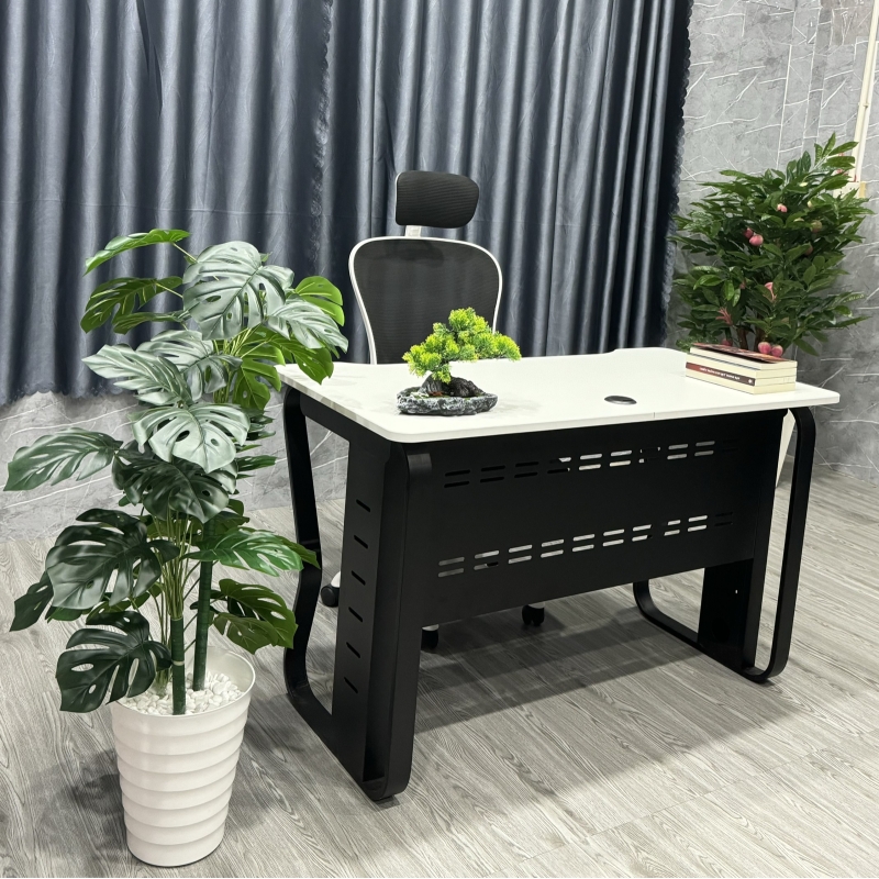 Bàn Làm Việc Chân Uốn Nhập Khẩu Hiện Đại - BLV118