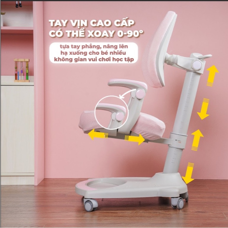 Ghế Học Sinh Chống Gù Lưng Đa Năng - BGHS16