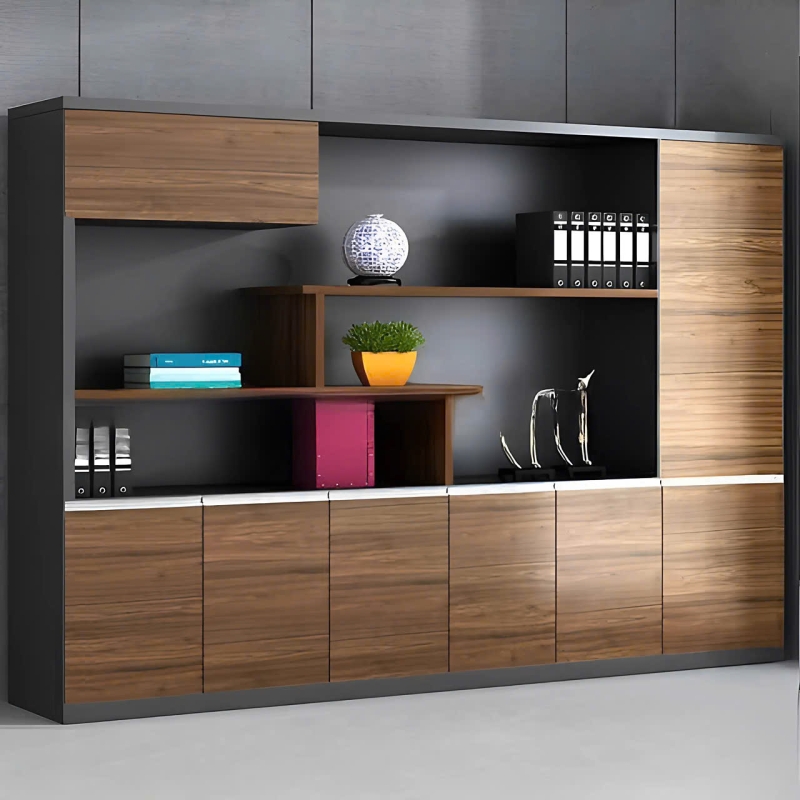 Tủ Tài Liệu Gỗ Phòng Giám Đốc Đẹp - THS251