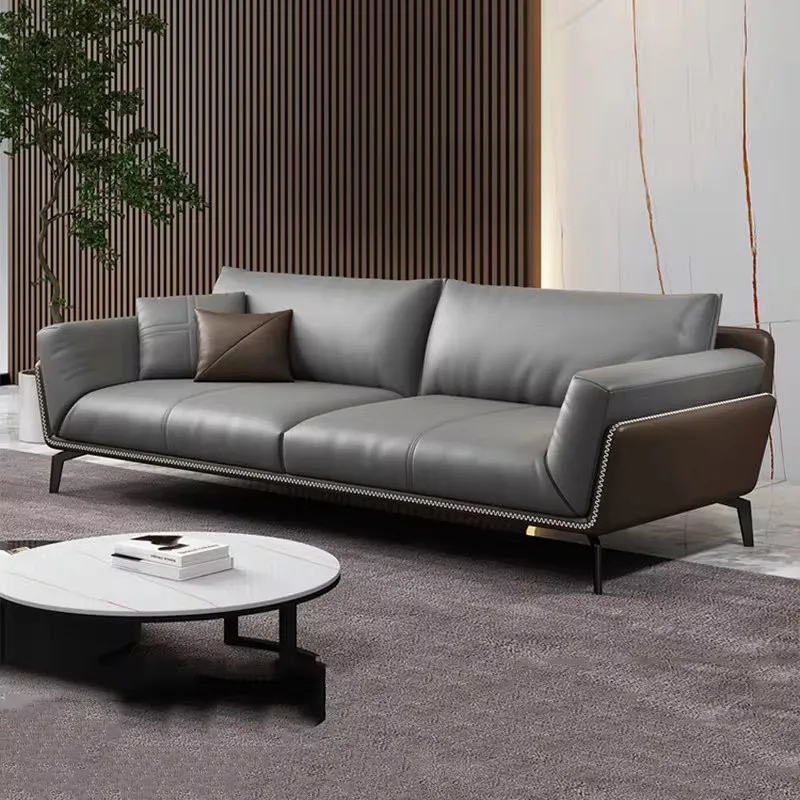 Ghế Sofa Da Simili Phòng Khách Hiện Đại - SF21 